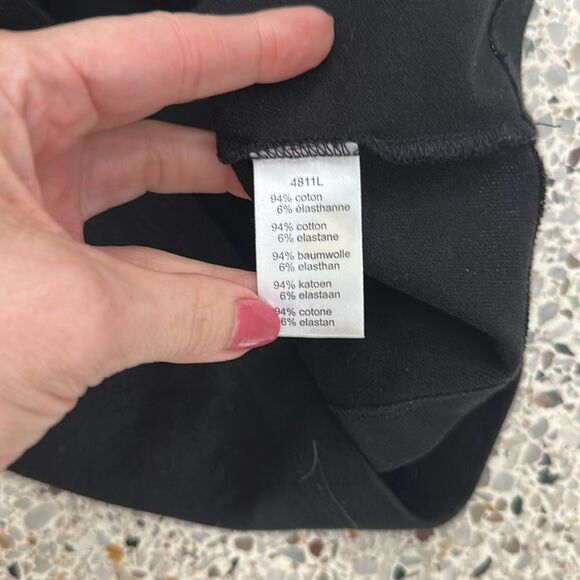 Lacoste black cotton polo tank sleeveless 40 - Picture 6 of 6